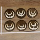 Keilerwaffen 6 er Set Wildschweinwaffen (Sus scrofa) L...