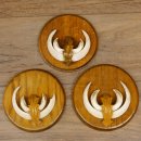 Keilerwaffen 3 er Set Wildschweinwaffen (Sus scrofa) L...