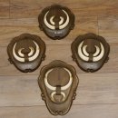 Keilerwaffen 4 er Set Wildschweinwaffen (Sus scrofa) L...