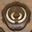 Keilerwaffen 4 er Set Wildschweinwaffen (Sus scrofa) L bis 21 cm Trophäe Keiler Gewaff Trophäenschild