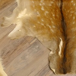 Damhirsch 3 Stück Felle Fell Hirschfell Vorleger Teppich Deko Länge 105-123 cm 87.3.21