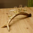 Schnapsanbieter 4 kleine Gläser Steckglas mit Stiel...