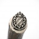 Flaschenöffner mit Hirsch Geweih Stange Hirschhorn Griff mit Endkappe Verzierung Bayern Wappen GL 21 cm 27.19.2.55
