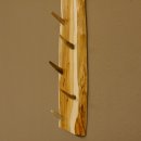 Schlüsselbrett Geweih Stange handgefertigt Schlüssel Unikat 6 Spitzen Haken Rehgeweih 27.8.117