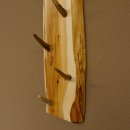 Schlüsselbrett Geweih Stange handgefertigt Schlüssel Unikat 6 Spitzen Haken Rehgeweih 27.8.117