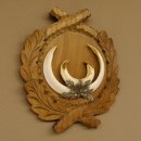 Wildschweinwaffen (Sus scrofa) Keilerwaffen max. 17,5 cm Trophäe Keiler Gewaff Trophäenschild