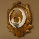 Wildschweinwaffen (Sus scrofa) Keilerwaffen max. 22 cm Note 1, Trophäe Keiler Gewaff Trophäenschild