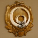 Wildschweinwaffen (Sus scrofa) Keilerwaffen max. 22,9 cm Note 1, Trophäe Keiler Gewaff Trophäenschild