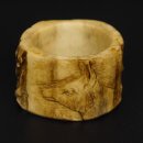 Serviettenringe 4 Stück aus Horn mit Motiv...