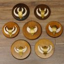 Wildschweinwaffen (Sus scrofa) 7 Stück Keilerwaffen...