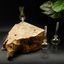 Schnapsanbieter kleine 3 Gläser mit Stiel auf Wurzel...