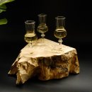 Schnapsanbieter kleine 3 Gläser mit Stiel auf Wurzel Steckglas Set Schnaps Geschenk Neu 27.60.1.87
