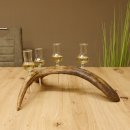 Schnapsanbieter 4x kleine Gläser Steckglas mit Stiel auf Elchstange Geschenk 27.60.9.1
