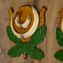 Wildschweinwaffen (Sus scrofa) 8 Stück Keilerwaffen Trophäe Keiler Gewaff Schilder 32.280