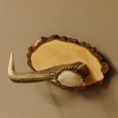 Klorollenhalter WC Rollenhalter Toilettenpapierhalter Hirschstange Hirsch Birkeschild 100.4.10