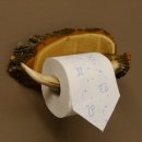 Klorollenhalter WC Rollenhalter Toilettenpapierhalter...