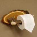 Klorollenhalter WC Rollenhalter Toilettenpapierhalter...