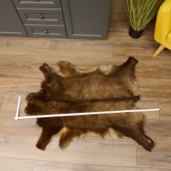 Gams Fell Tierfell Gamsfell Winterfell Gemse Vorleger Dekoration Länge 112 cm 87.7.21