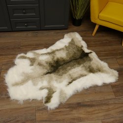 Reindeer Ren Fur Rug Reindeer Fur Decorative Animal Rug Length 147 cm