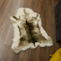 Reindeer Ren Fur Rug Reindeer Fur Decorative Animal Rug Length 147 cm