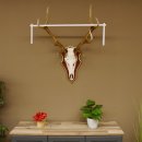 Roodhertengewei 6 eindhert hoogte 59 cm hertengewei gewei gesneden trofeeplaat 70.1031