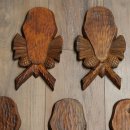 Trophy tags, 7 pieces, chamois Tags, used tag, AF: 20 x 10 cm, for whole nose