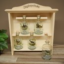 Jagdapotheke aus Holz mit 5 Flaschen und Jagdmotiv Jagd Neu 27.7.10.3