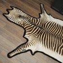 Zebra Fell Zebrafell Hartmann Bergzebra Vorleger mit Genehmigung zum Verkauf 87.100.22