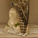 Saker - Gerfalke Präparat präpariert Tierpräparat auf Dekostein mit Genehmigung zum Verkauf