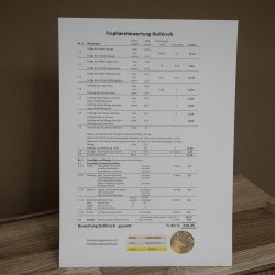 Bois de cerf rouge 6 cors Hauteur 59 cm Bois de cerf Plaque trophée sculptée 70.1031