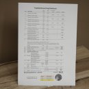 Red deer antlers 6-point stag Height 59 cm Deer antlers Carved trophy plaque 70.1031