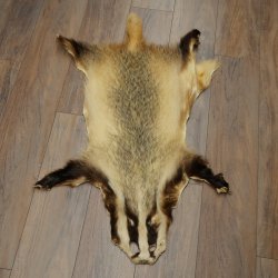 Badger Fur Badger Fur Blanket Fur Rug Rug Length 115 cm 87.26.7