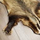 Badger Fur Badger Fur Blanket Fur Rug Rug Length 115 cm 87.26.7