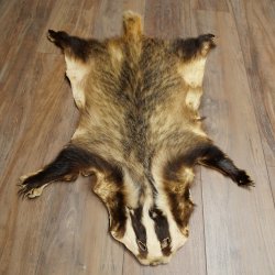 Badger Fur Badger Fur Blanket Fur Rug Rug Length 115 cm 87.26.7