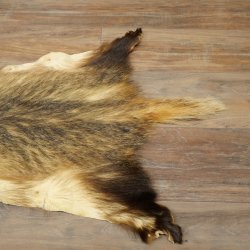 Badger Fur Badger Fur Blanket Fur Rug Rug Length 115 cm 87.26.7