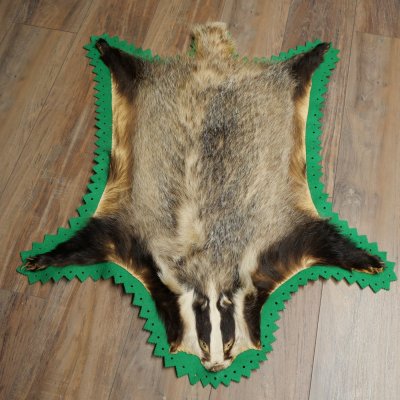 Badger Fur Badger Fur Blanket Fur Rug Rug Length 115 cm 87.26.7