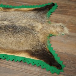 Badger Fur Badger Fur Blanket Fur Rug Rug Length 115 cm 87.26.7