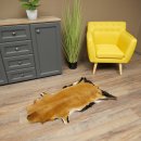 Alfombra de piel de oveja de Camerún, piel de oveja de Camerún, piel de animal, decoración, longitud: 92 cm