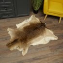 Damhirsch Fell Damhirschfell Hirschfell Vorleger Teppich Deko Länge 112 cm 87.3.38