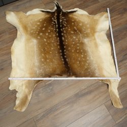 Pelle di daino Pelle di daino Pelle di cervo Tappeto decorativo Lunghezza 112 cm 87.3.38