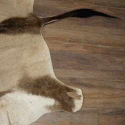 Gnu / Oryx 2 er Set Felle Fell Haut Vorleger Afrika Teppich