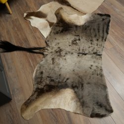 Gnu / Oryx 2 er Set Felle Fell Haut Vorleger Afrika Teppich