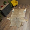 Tapis en peau de koudou, peau de koudou, antilope, Afrique, longueur 225 cm