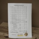 Bois de cerf rouge, cerf denviron 16 cors, médaille dorée, hauteur 124 cm, bois de cerf montés sur un socle sculpté