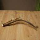 Liqueur Set: 3 Small Stemmed Glasses on a Red Deer Antler Stand – Gift 27.60.2.70