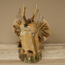 Wolpertinger Wolpi Musk Specimen with Stick, Deer...