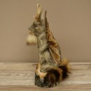 Wolpertinger Marble Stuffed Toy Mythical Creature with Wings, Beard, and Antlers Wolpi 86.16.47