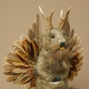 Wolpertinger Marble Stuffed Toy: Mythical Creature with Wings, Beard, and Antlers – Wolpi 86.16.49