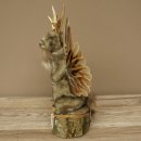Wolpertinger Marble Stuffed Toy: Mythical Creature with Wings, Beard, and Antlers – Wolpi 86.16.50