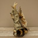 Wolpertinger Marble Stuffed Toy Mythical Creature with Wings, Beard, and Antlers Wolpi 86.16.51